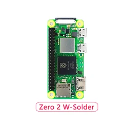 Raspberry Pi Zero Series with Pre - Soldered Headers and 512MB RAM - Zero 2 W - Solder