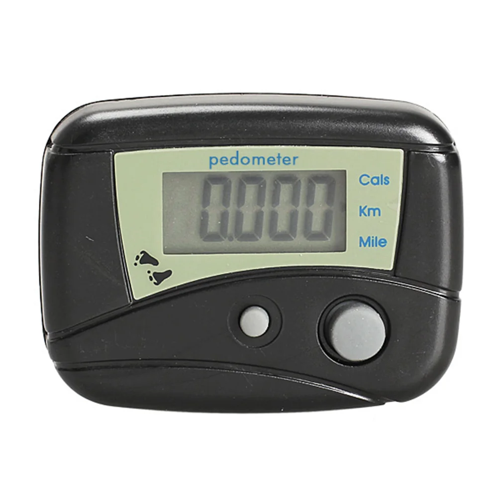 Mini Electronic Calorie Counters Multifunctional LCD Digital Healthy Sports Passometers Belt Clip 3 Counting Modes for Men Women