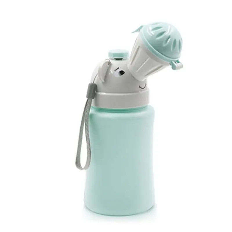 500ml Portable Baby Child Potty Urinal Cute Elephant Emergency Toilet for Camping Car Travel and Kid Potty Pee Training Bottle portable urinal portable potty seat