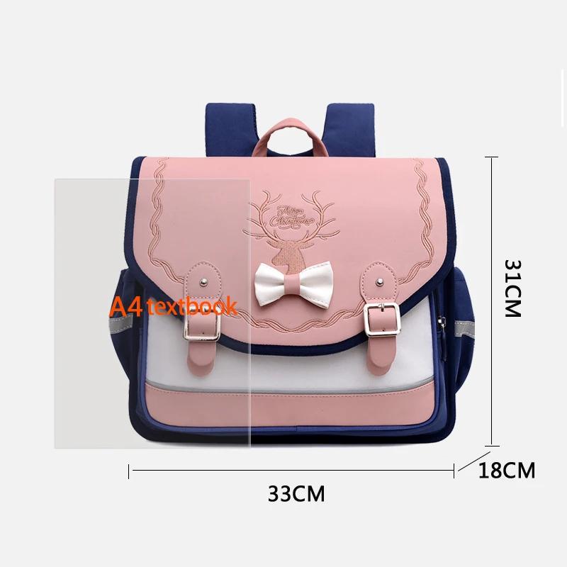 school bag Kids backpack water proof Preschool Ages 6-18 Spine protection Reduce the burden Large capacity 2