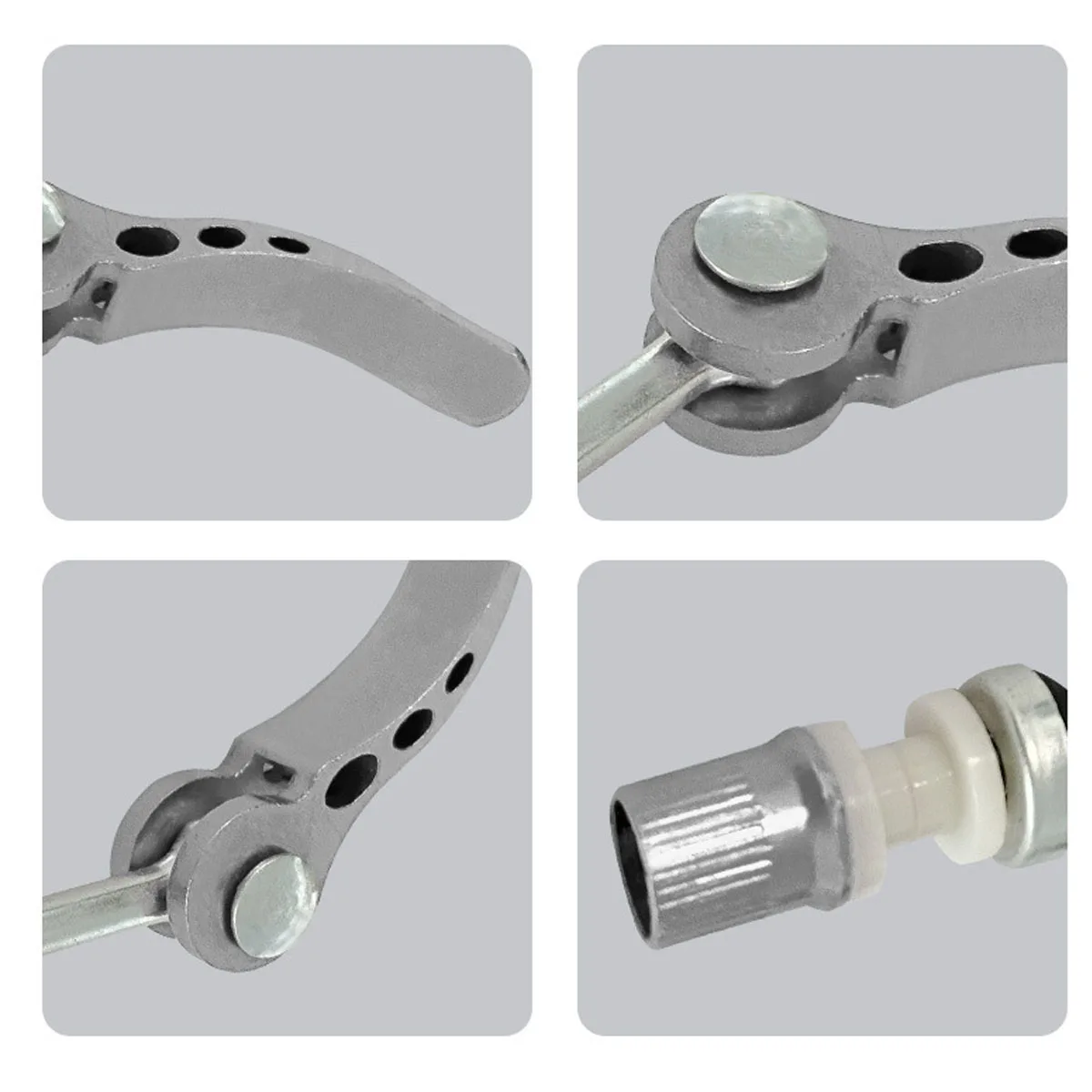 Bicycle Quick Release Seat Tube Lock Adjustable Height Locking Screw For Mountain And Folding Bikes Bicycle Seat Tube Clamp