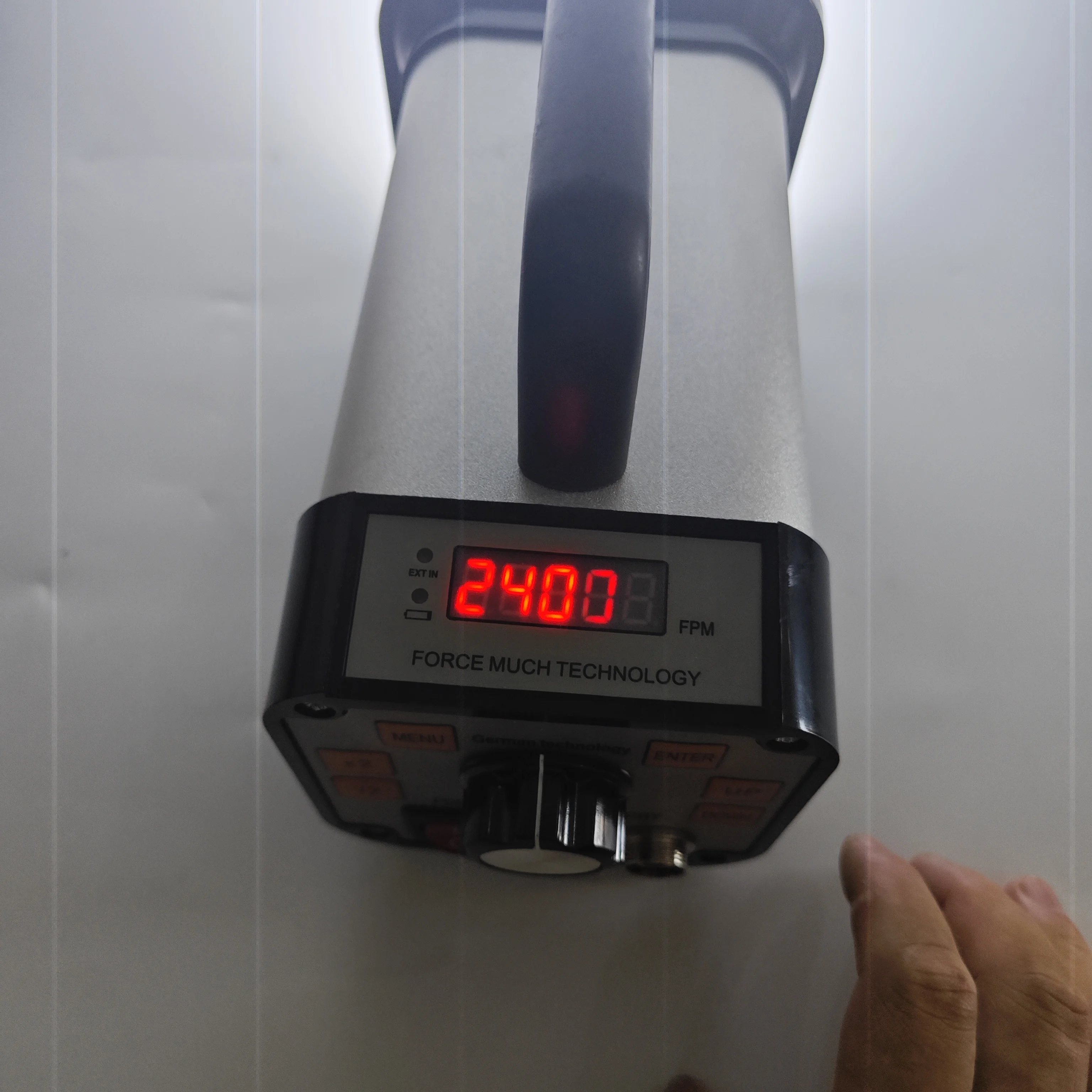 Portable Battery operated LED Stroboscope for high speed print inspection Web Surface Inspection Strobe Light 60-24000 FPM detail image 7