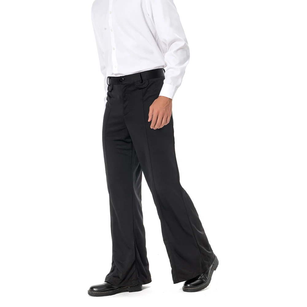 Pantalon disco des années 70 pour hoe, pantalon cloche années 70, 60