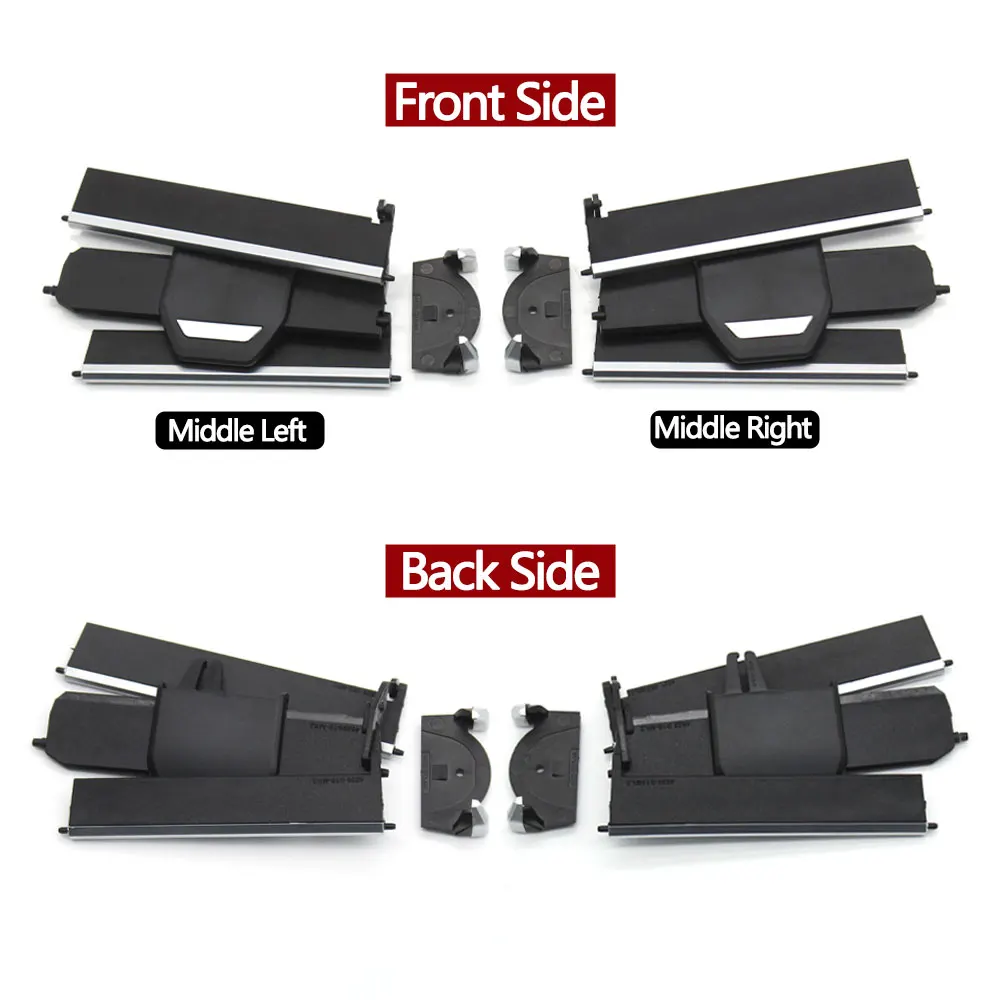 Kit Riparazione Griglie Ventilazione AC Per BMW Serie 8 840i G14 G15 G16 F91 F92 – Sinistro/Destro, OEM 64119458567, Materiale PC+ABS Anti-Graffio