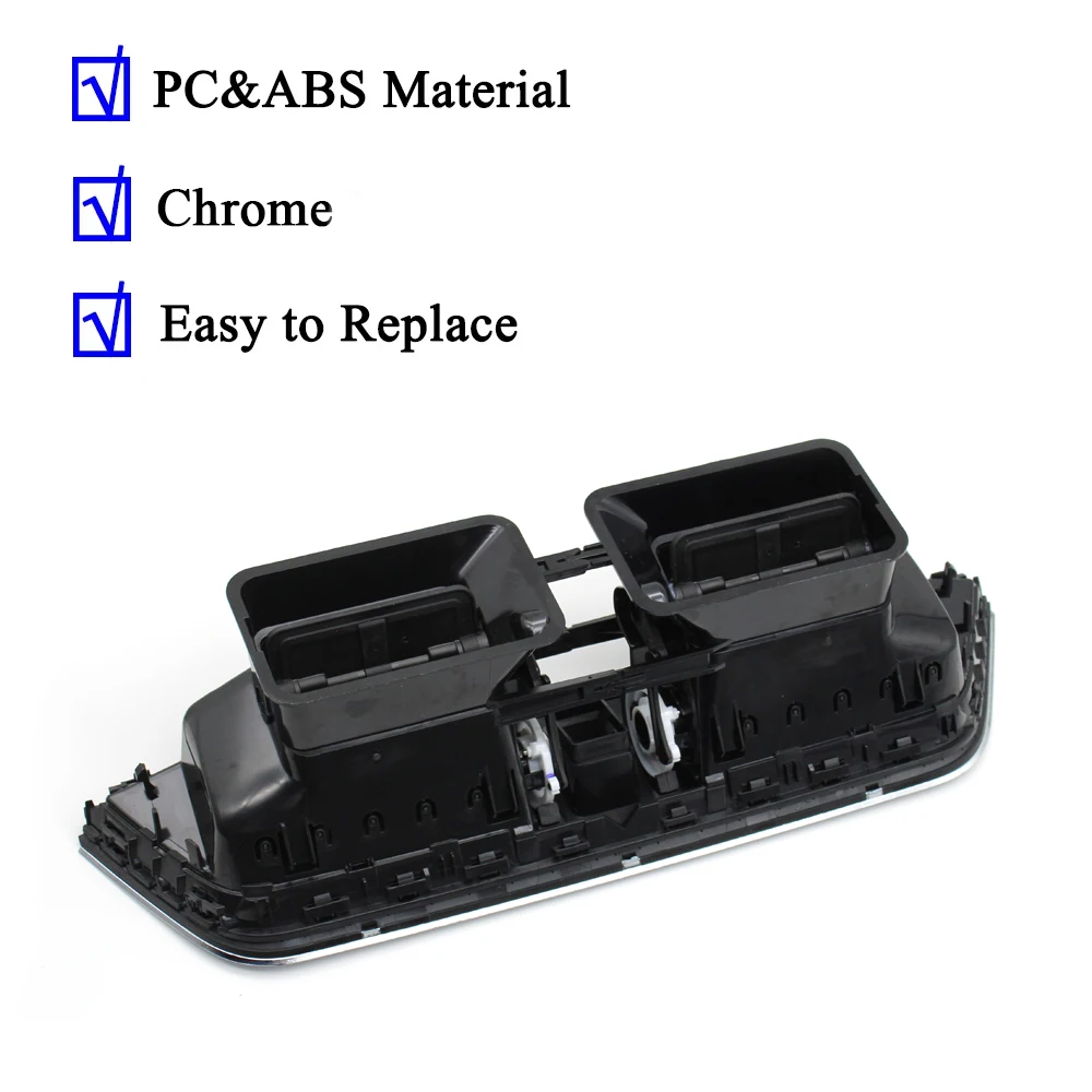 Skoda Octavia 3 A7 5E MK3 자동차 전면 후면 대시 보드 에어 벤트 AC 벤트 그릴 어셈블리 2015-2021 5E 0820951 ,5E 0819702 ,5ED 819203