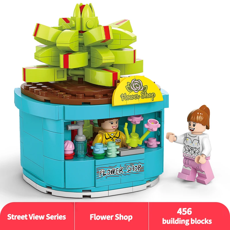 Sembo Block Mini City Street View Building Blocks 2024 Mini Street