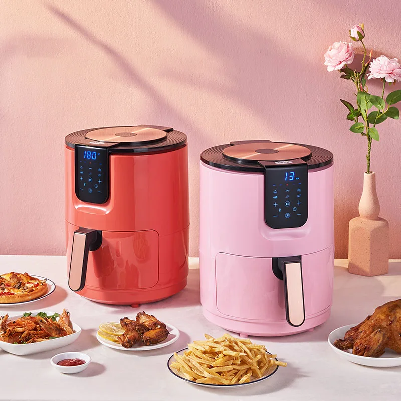 Air fryer household intelligent multi-function large-capacity electric  oil-free low-fat fries machine new hot sale 18l large capacity multi function super heated air heats fryer digital control oil free fryers