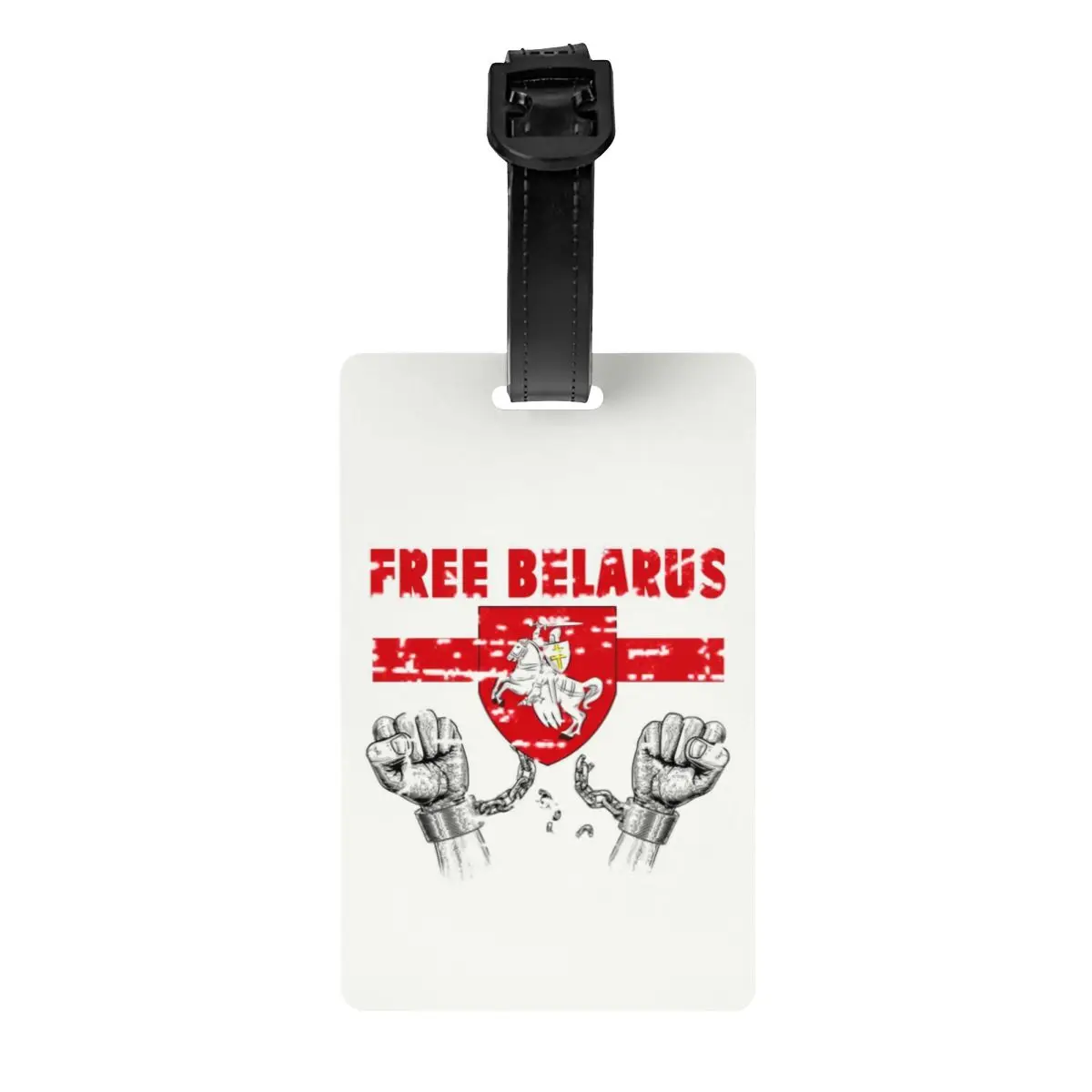 

Free Belarus Luggage Tag Belarusian Suitcase Baggage Privacy Cover ID Label
