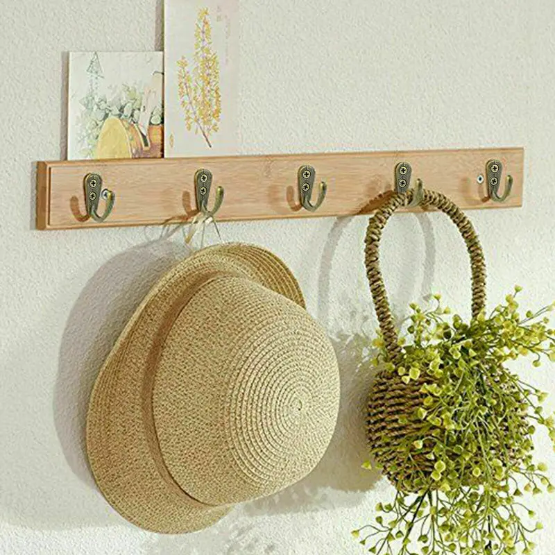 Coat Hooks Load-bearing Hooks Single Hat Holder With Screws Retro Wall  Mounted Key Hanger Home Storage Hook Organizer - AliExpress