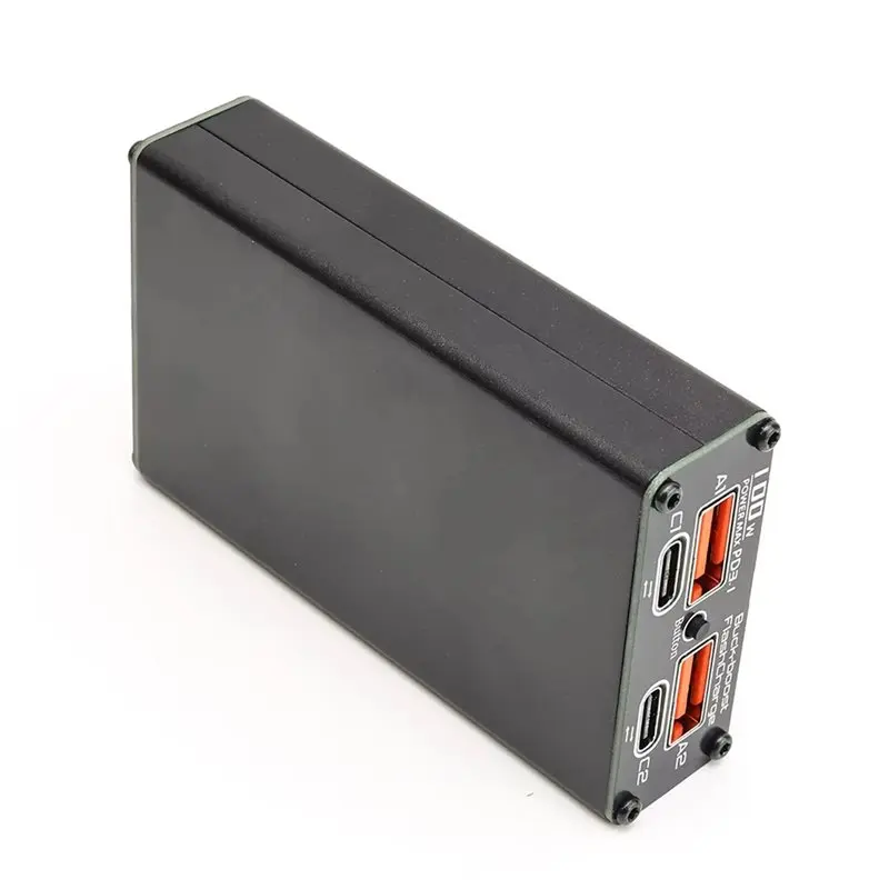 ABWZ-리튬 배터리 충전 방전 시스템 PD3.1 디지털 100W 2S-6S 벅-부스트 고속 3S 4S Lifepo4 호환