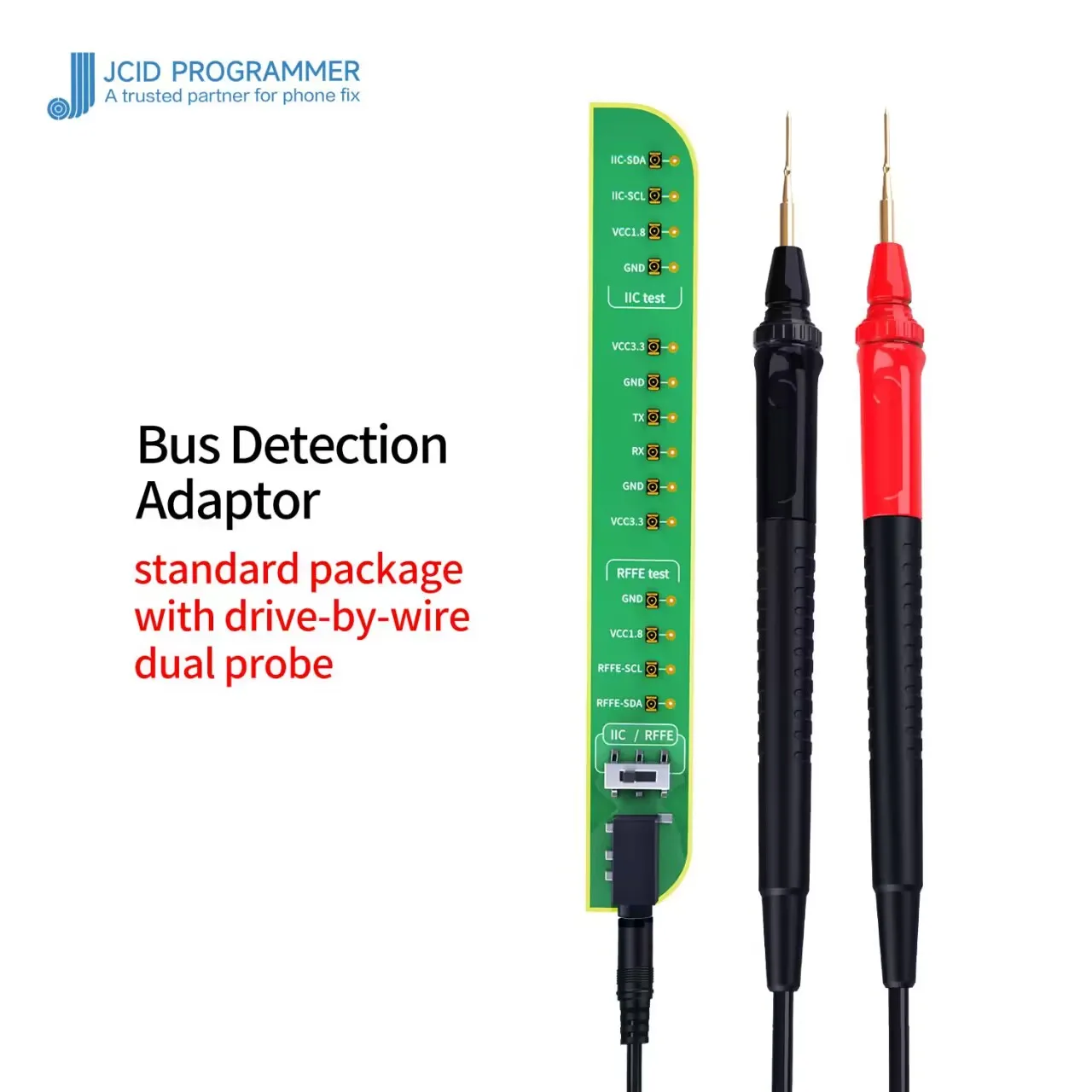 JCID V1S PRO autobus detekce nasednout pro iPhone Android telefonů signál faults detekce spravit JC kresba schematic schéma bitmap