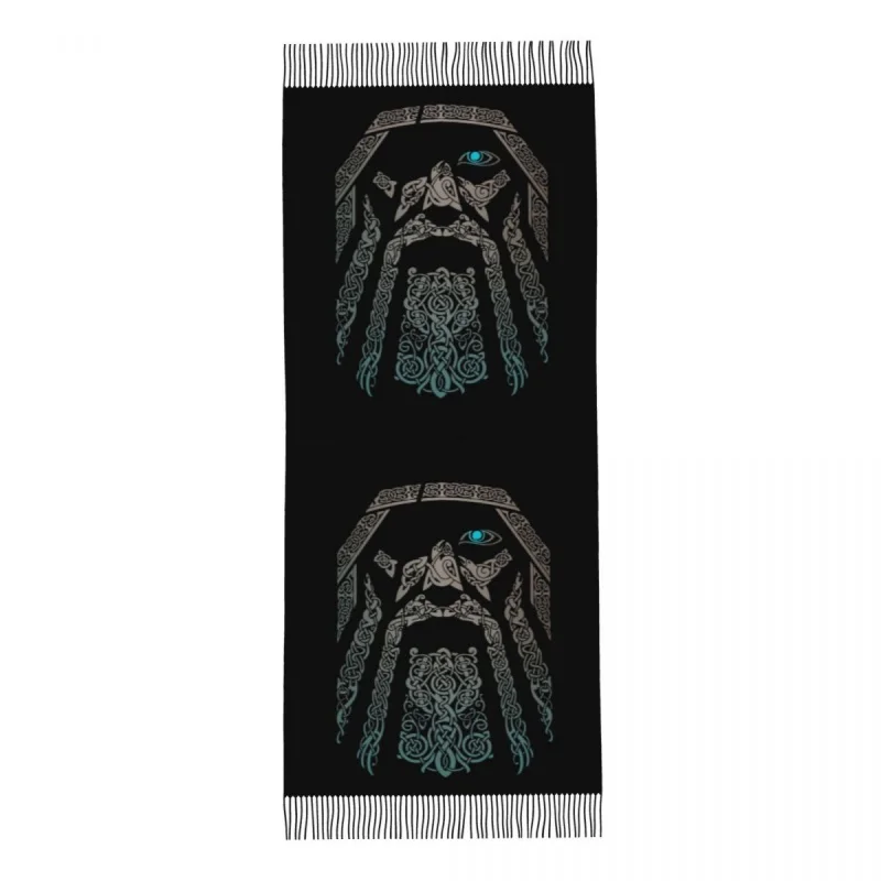 Рисунок 5 - Женский шарф с кисточками Odin Vikings Valhalla