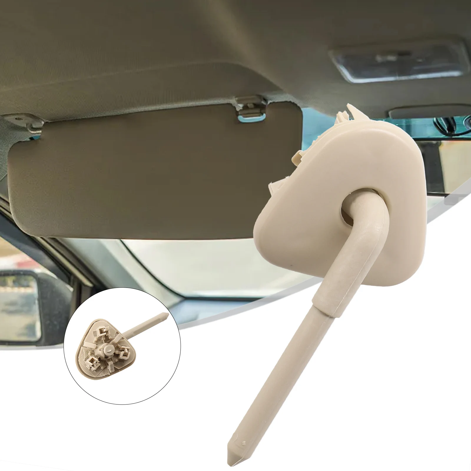Sun Visor Fixed Clip Sun Visor Rotation Shaft Hook Corolla 03-12 BYD F3 F3R Front Right