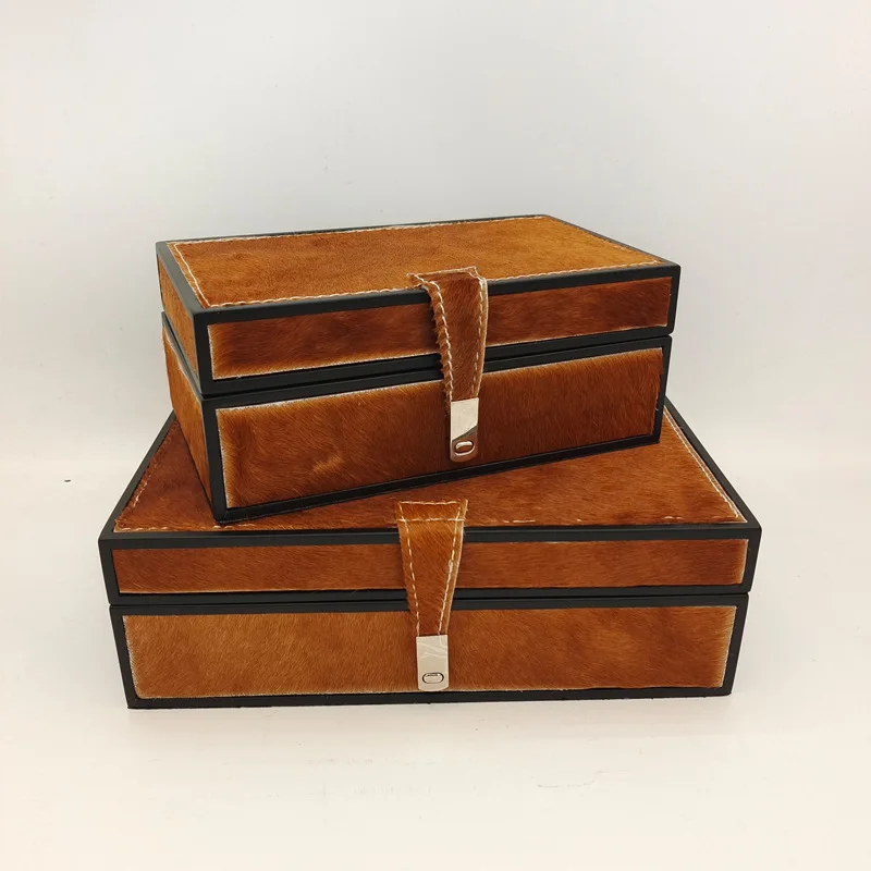 Small  Jewellery Box Wood Velvet Ring Bangles Earrings Jewelry Boxes Organizer for Women Necklace Display Accessories Storage