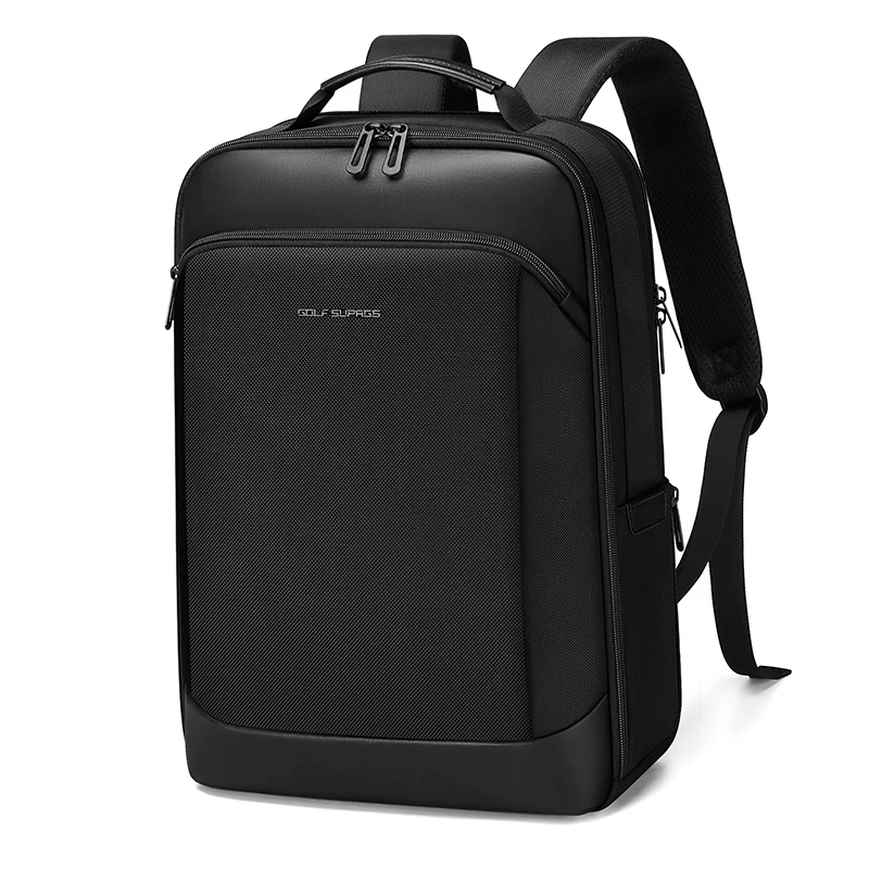 GOLF Male Backpack Laptop Backpacks Business Man 15 6 inches Black Briefcase Backpack Men Slim Waterproof Back Pack Bag for Work 2
