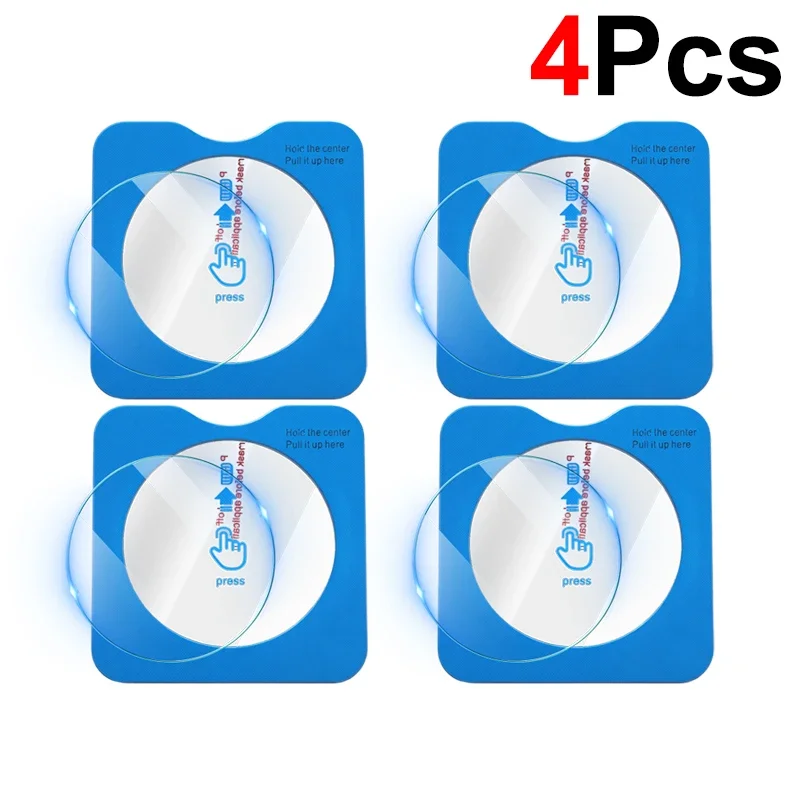 Premium Tempered Glass Screen Protector with Auto Alignment Kit for Smartwatches (1-4 Pack)