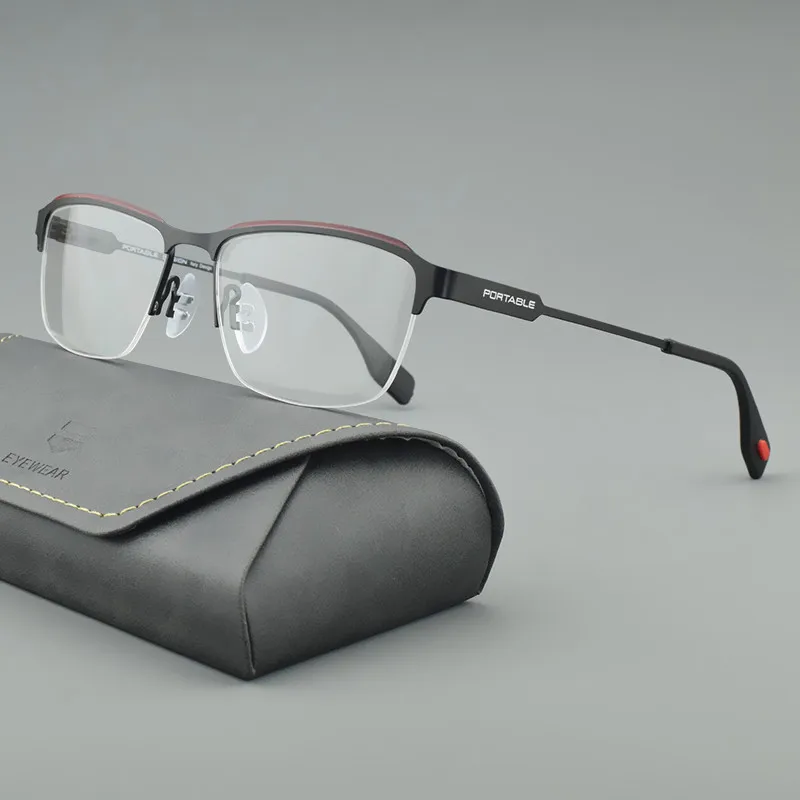 Tag Hezekiah Titan Hal brand Brillen Mode coole Myopie optische Brille Rahmen Männer Brillen hohe Qualität 9801 – Detail 9