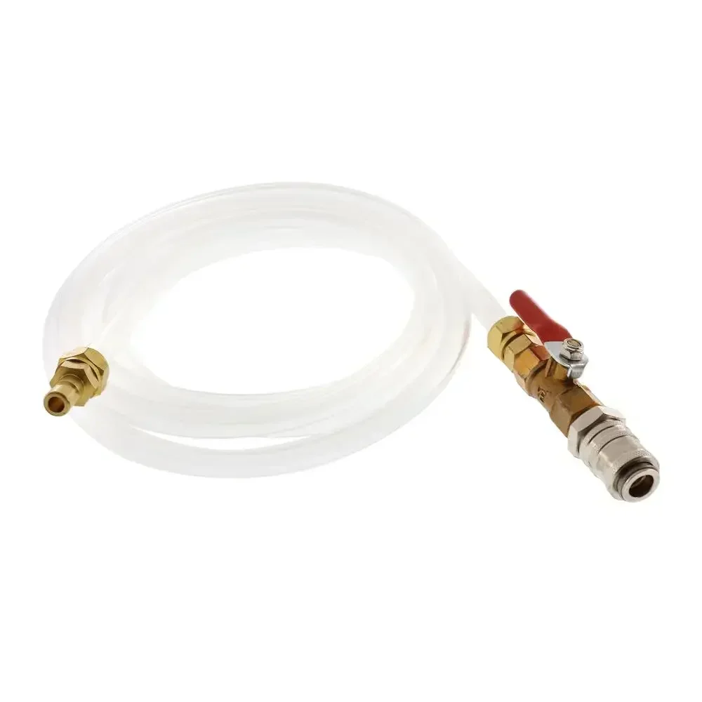 3/10L Pneumatic Transmission Oil Filling Tool Manual Brake Fluid Filler Hydraulic Clutch Oil Pump Bleeder with 13Pcs ATF Adapter