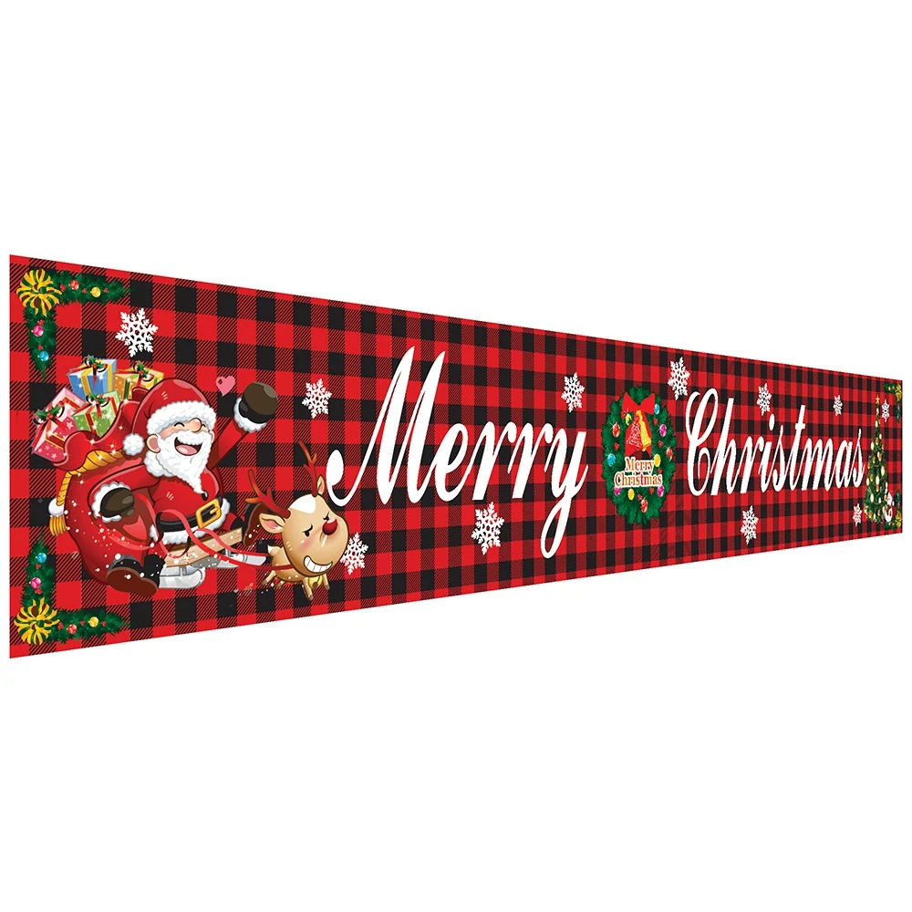 

Outdoor Banner Merry Christmas Decor for Home 2020 Christmas Outdoor Decor Xmas Navidad Noel Happy New Year 2021-Style B