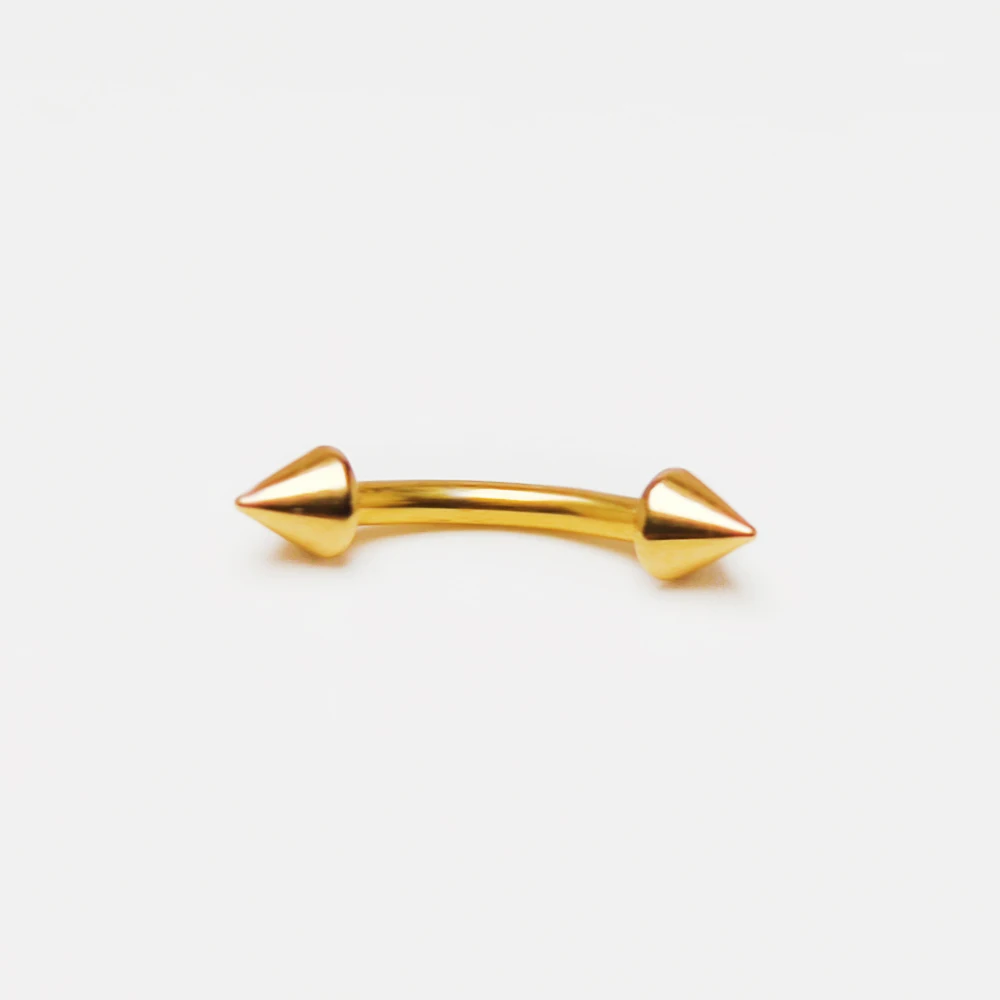 F136 Titan Piercing 3-5mm Opal Gebogene Barbell Augen Groß Augenbraue Piercing Knorpel Ring Biss Labret Tragus schmuck Großhandel – Detail 16