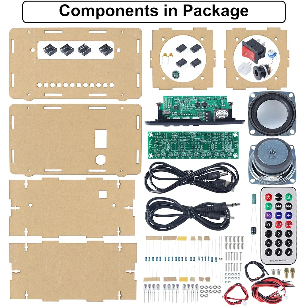 DIY  ȣȯ Ŀ ŰƮ, LED FM , USB ̴ Ȩ  ,  ÷,  Ʈ 