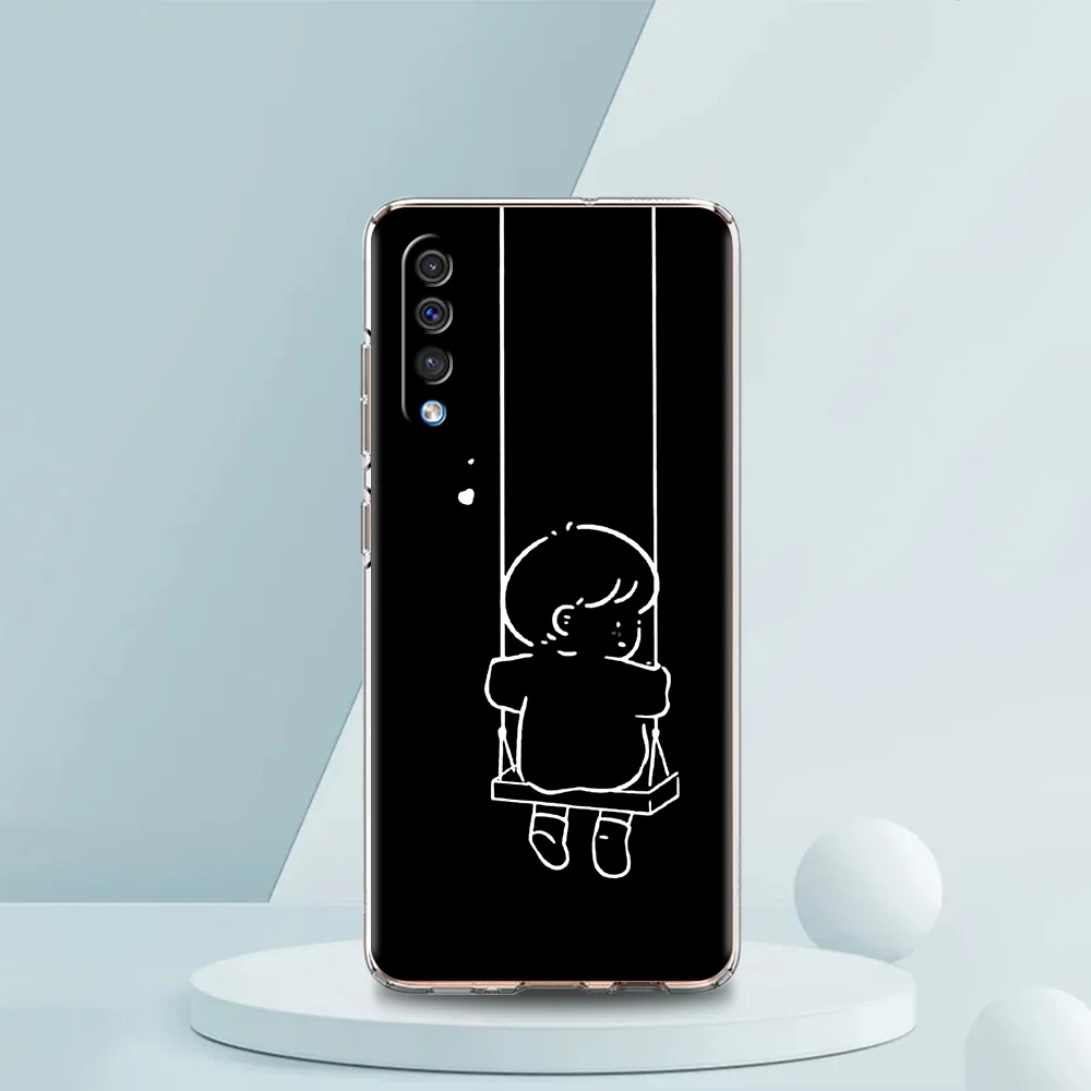 Aesthetic Sun and Moon Couple Phone Case Cover