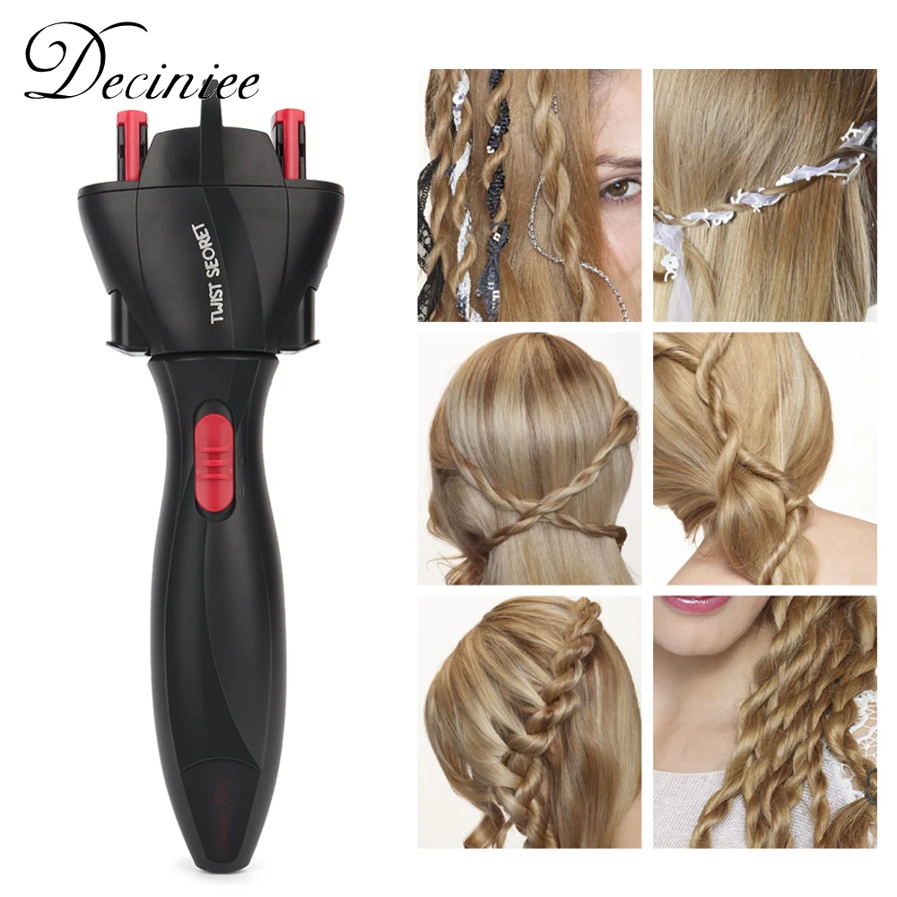 USB Electric Hair Braider Automatic Twist Braider Knitting Device Hair