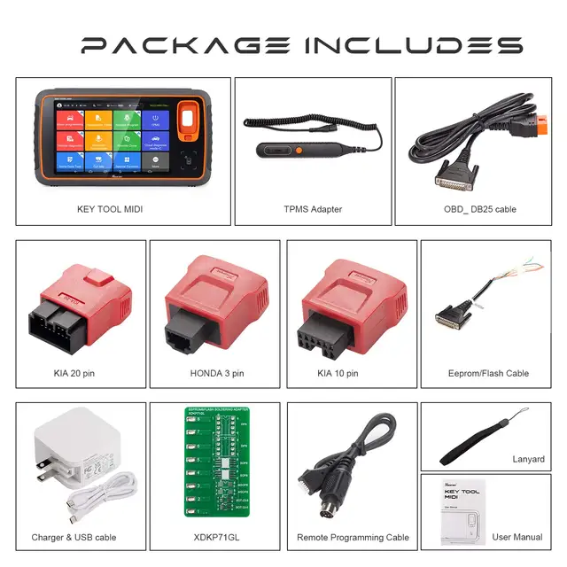 Key Tool MIDI 2-in-1 Automotive Programmer 6