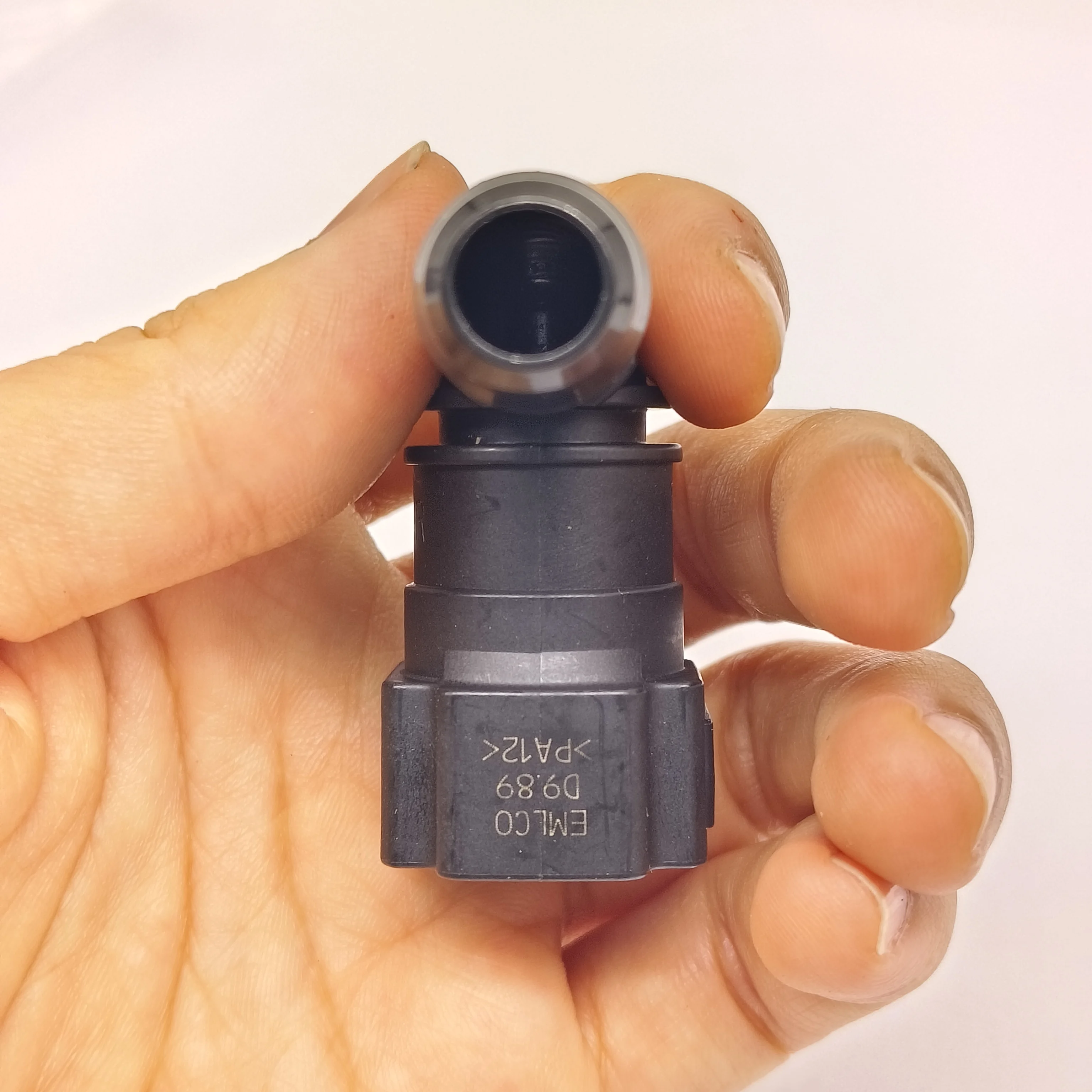 2pcs x 9.89 ID10 Straight Elbow Female Auto Car Fuel Line Hose Quick Release Connector Carburetor Part
