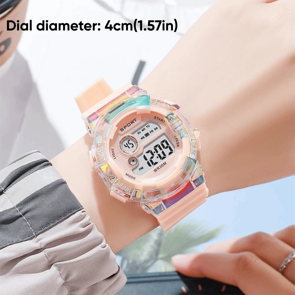 Waterproof Luminous Night Light LED Digital Sports Watch