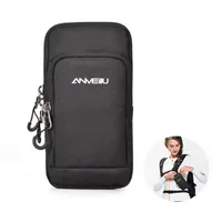 Universal Waterproof Fastener Type Phone Holder Smartphone Bag Belt Holder Case for Backpacking Cell Phone Pouch 1PC 2