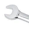 Ratchet Spanner Wrench Set 8-22mm Gear Ring Ratcheting Combination Wrench Kit Metric Flexible Head with Canvas Bag 5