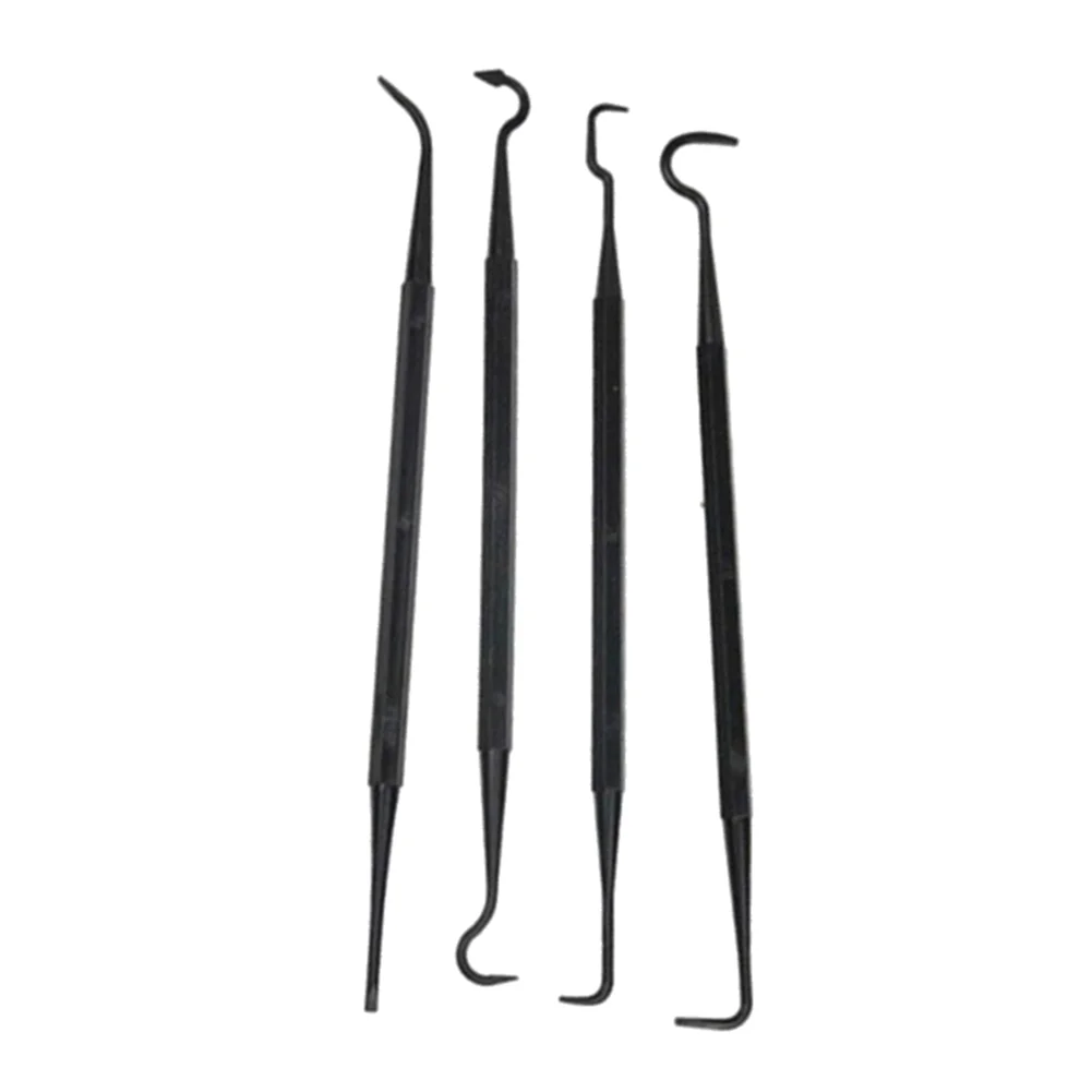 Double-end Steel Wire Brush Hook Set Mini Copper Steel Wire Brush Universal Hunting Gun Cleaning Kit pick gun Tool