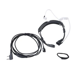 BF-UV-5R Throat Microphone Mic Earpiece Headset for CB Radio Walkie Talkie BAOFENG BF88S KG-UV8D Kenwood Pro-Talk XLS TK