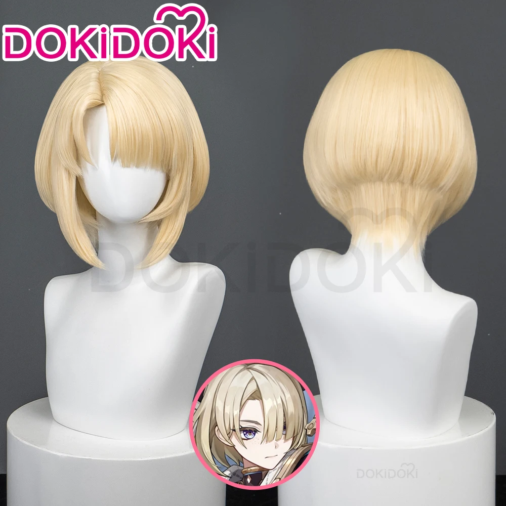 ARLECCHINO-コスプレ用のゲンシンインパクトウィッグ,ドキドキ