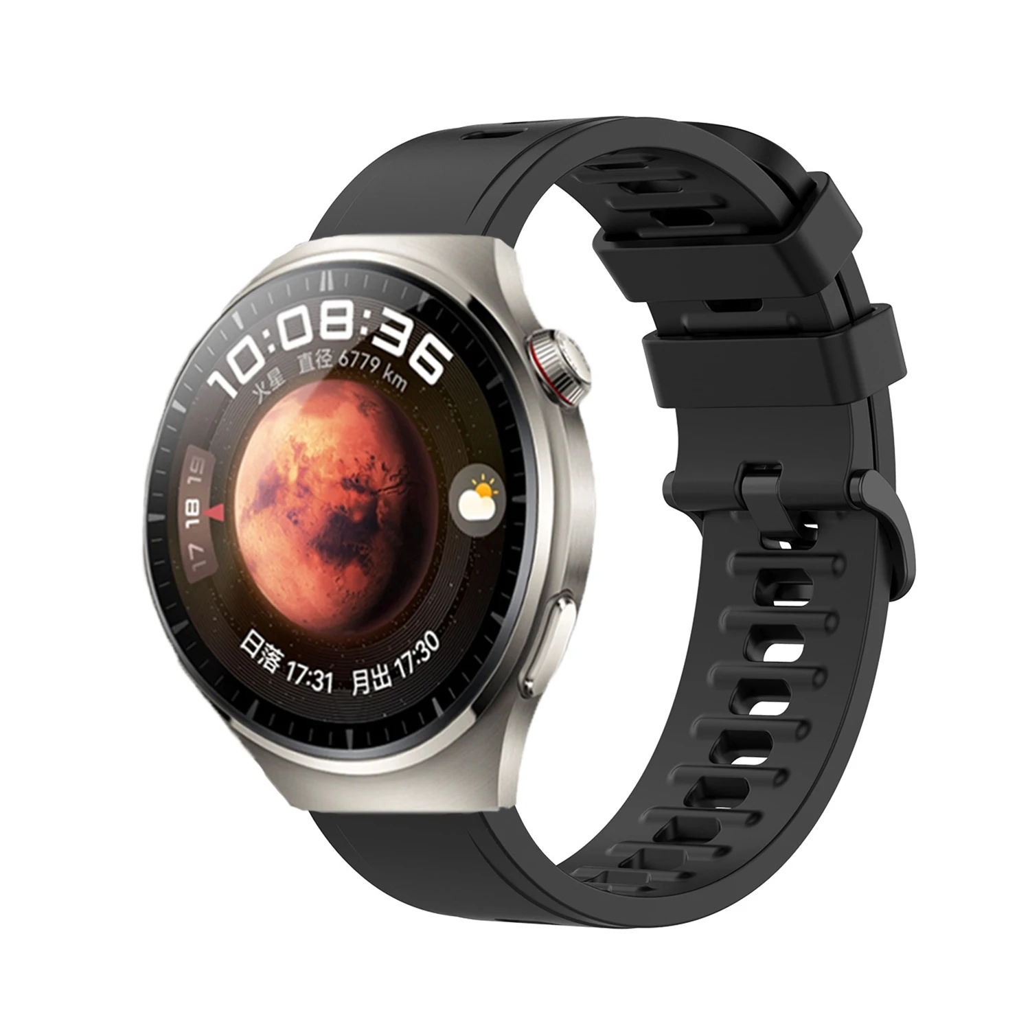 Premium Silicone Watch Strap for Smartwatches – Durable & Comfortable Replacement Band