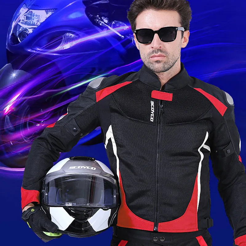   ⼺ ޽   Ŷ scoyco Motocross   ٵ Ƹ ceketler jaqueta anti-drop