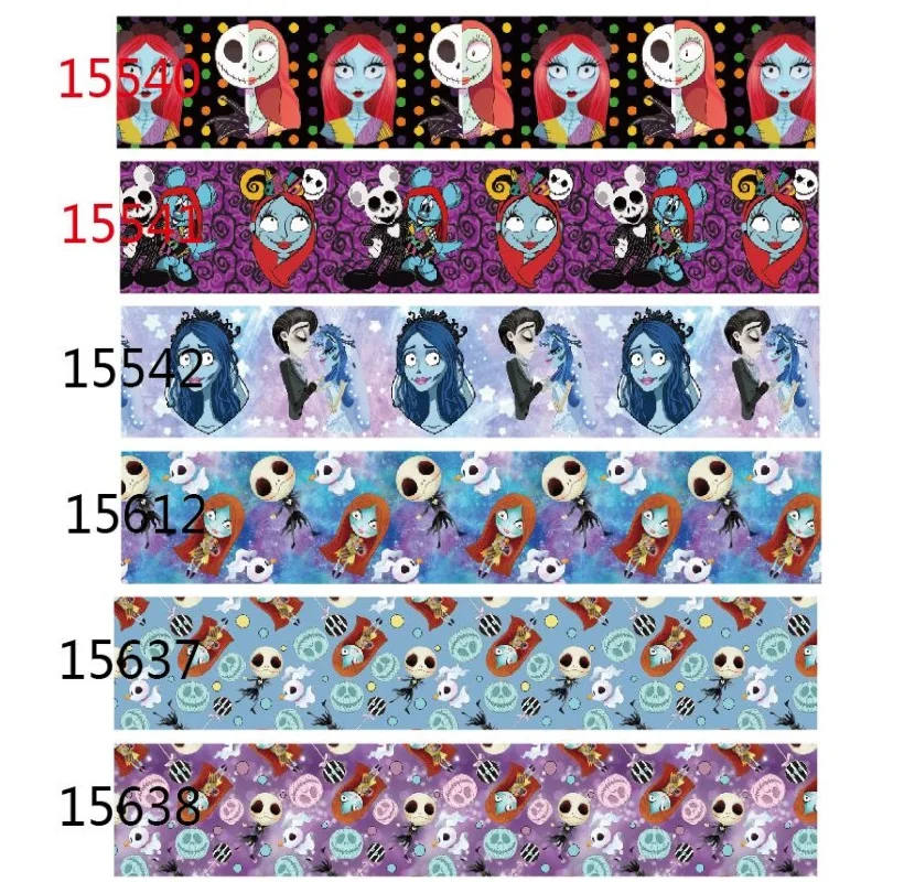 5Yards Disney Nightmare Before Christmas Ribbon Grosgrain Printed