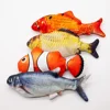 Interactive Cat Toys USB Charger Simulated Fish Moving Electric Floppy Fish Catnip Cat Toy Puppy Cat Chew Bite Toy Pet Supplies