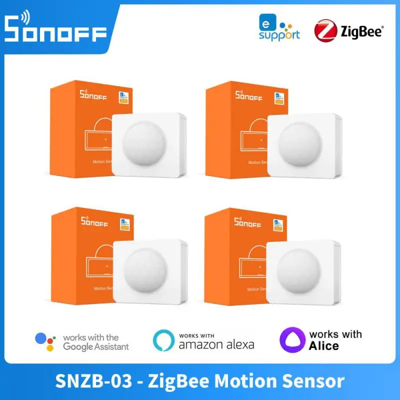 Tanio SNZB-03 SONOFF-czujnik ruchu ZigBee Smart Home eWeLink Status synchronizacji sklep