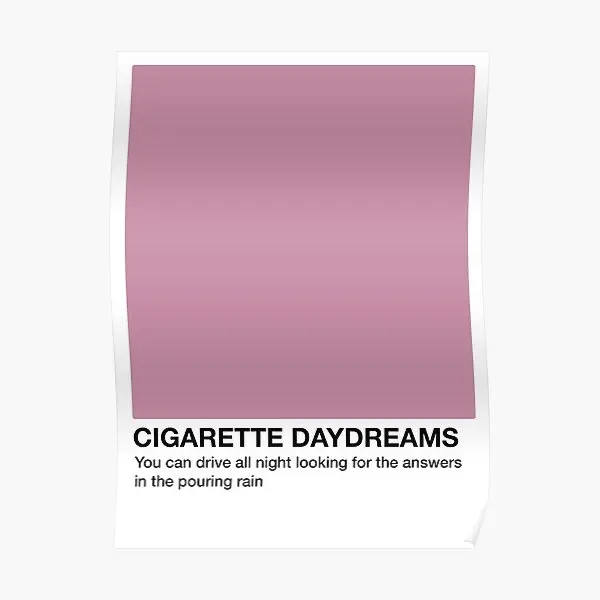 Sigaretta Daydreams Pantone Swatch Poster Modern Painting Home Funny Decor Print Picture Decoration Wall Art Murale No Frame
