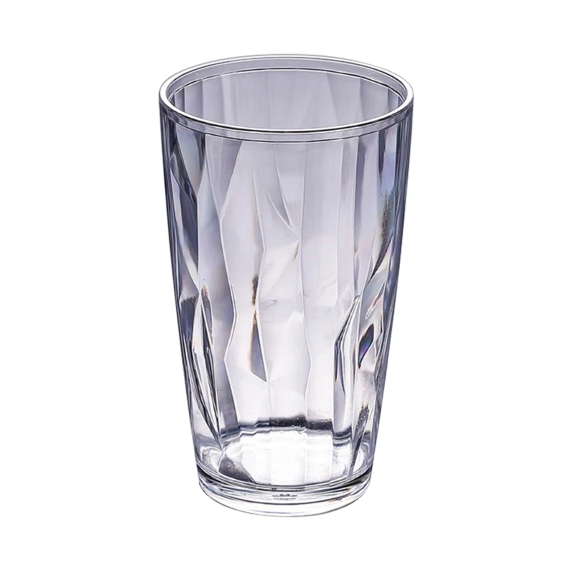 Shatterproof Wine Glasses Unbreakable Water Tumblers 490ml Reusable Fruit Juice Beer Cup Champagne Drinking Cup for Bar