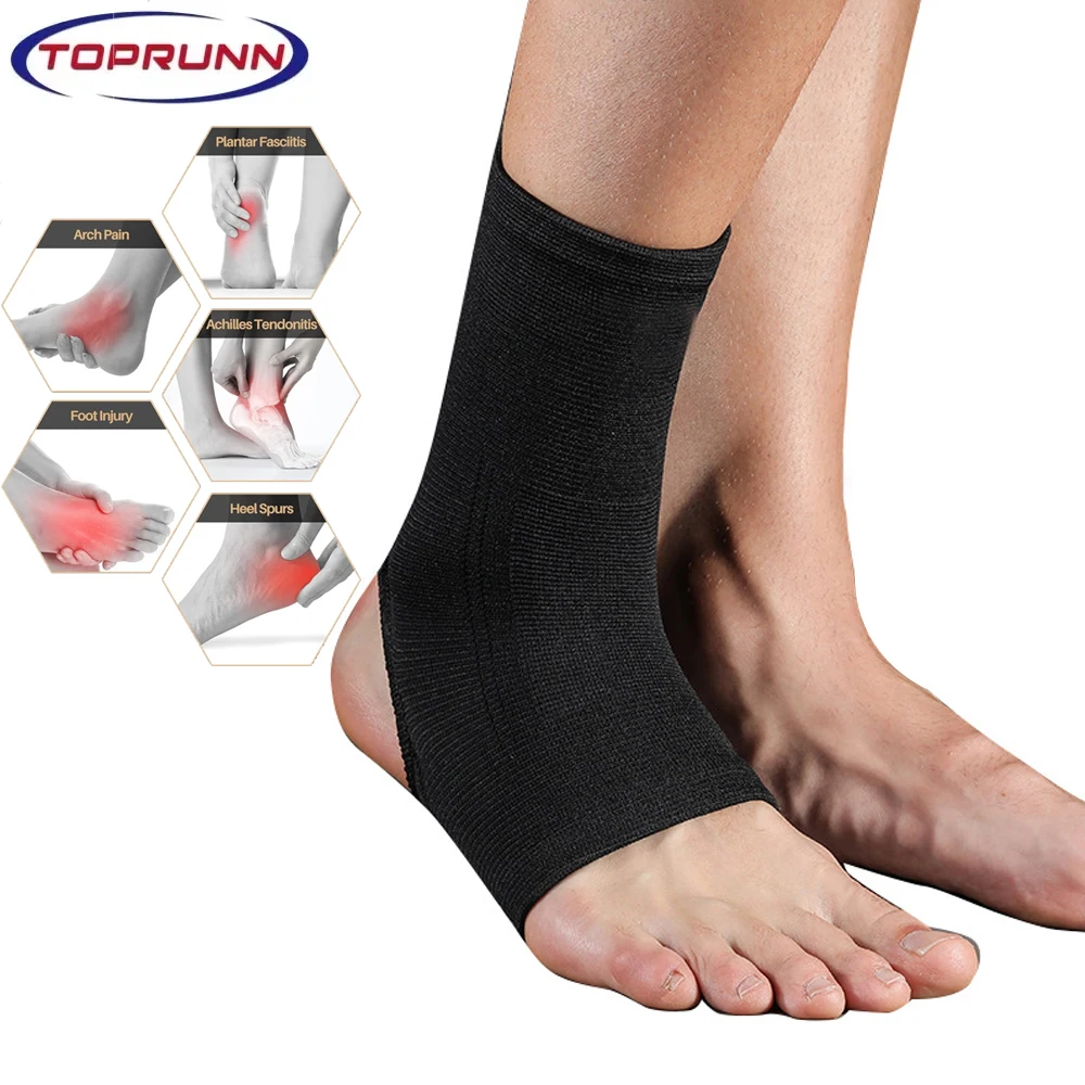 

1pcs Compression Ankle Brace - Ankle Sleeve Sock Support for Sprains Arthritis Tendonitis Running Fitness