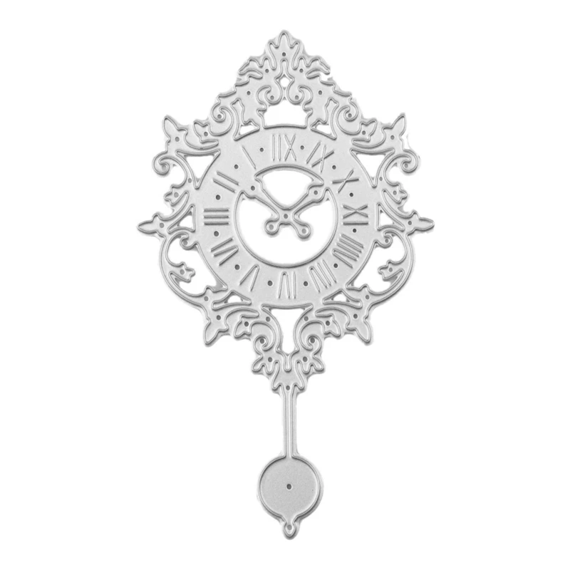 K3Na Retro Vintage Clock Cutting Die Creative Paper Art Crafts Cutting Template Wonderful Gift For Children Teens Boys Girls