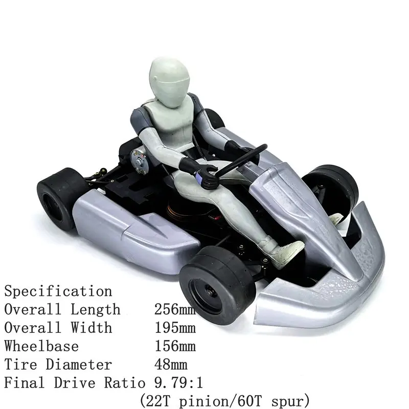 RT8 Racing Kart  1：8 Scale Electric-powered Racing Kart For Thunder Tiger，Promotion 8 units, equippe steering gear 3