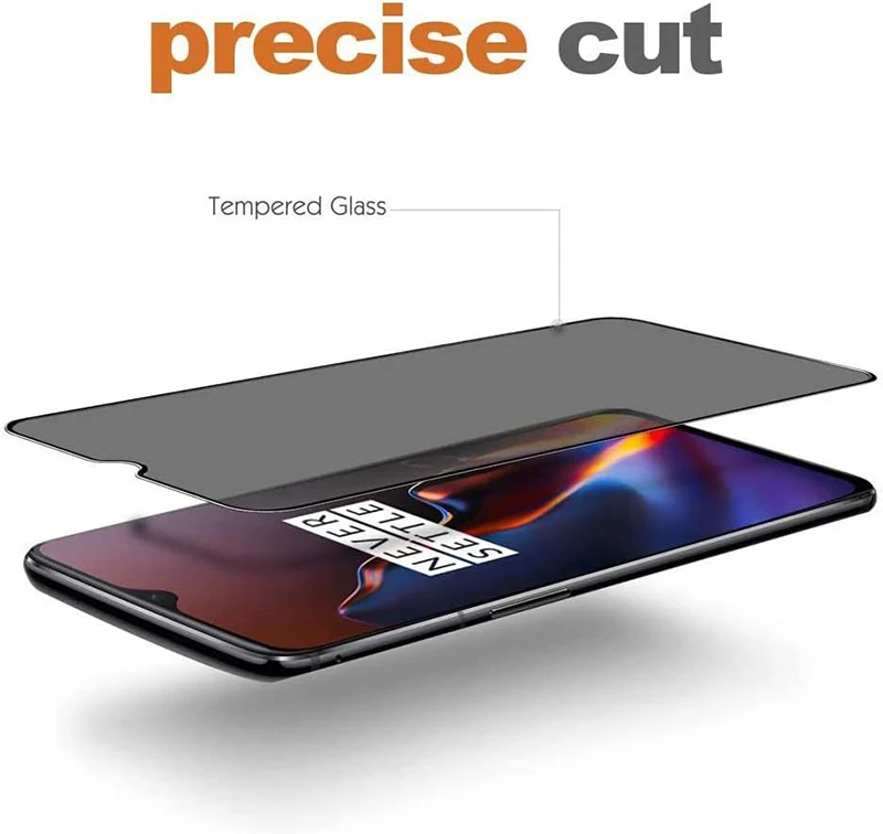 Anti Spy Glass Screen Protector For Oneplus 9 8 7 6T 7T 8T 10T Nord CE 2 N10 N100 5G Privacy Glass for Oneplus