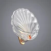 8 PCS Acrylic Transparent Hook Strong Adhesive Kitchen Living Room Bathroom Wall Multifunctional Towe Key Clothes Hats Storage 6