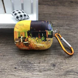 Starry Night Art - Inspired Earphone Case with Anti - Scratch Protection - Airpods Pro2 Pro (Cafe Terrace)