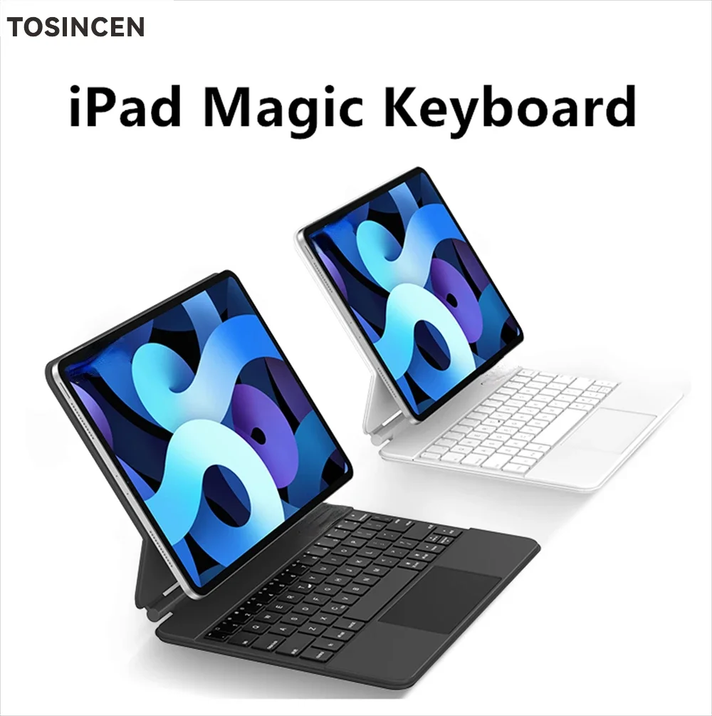 

For Apple Magic Keyboard Case for IPad 10th Air 4 Air 5 10.9 IPad Pro 11 2022 for IPad Pro 11 12.9 Magic Keyboard Arabic Korean