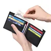 Wallet men's short real cowhide head layer cowhide wallet multi-function card bag wallet gift box for boyfriend 5